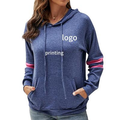 China 2021 Drop New Women's Casual Loose Hoodie Women's Breathable Hoodie Pocket Sweater for sale