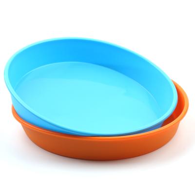 China Sustainable 9IN Pies Bread Silicone Food Grade Non-Stick Silicone Mold Bakeware Filters for sale