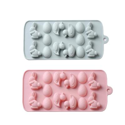 China Sustainable Cute Animal Candy Cake Mold Cake Decorations Silicone Chocolate Molds for sale