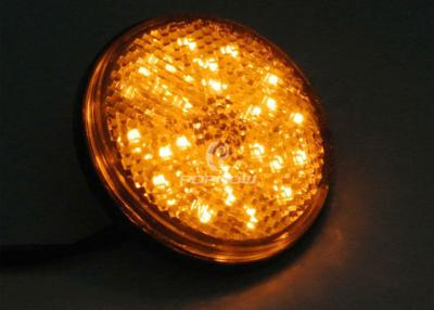 China Yellow 24 Round LED C Brake Light 12V , Original Reflector Retrofit LED Lamps for sale