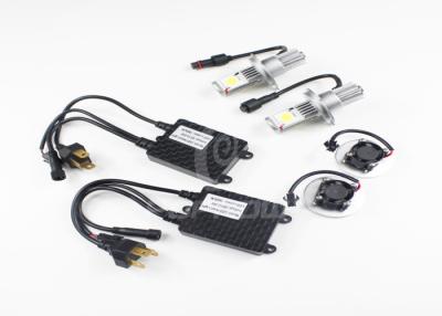 China Linterna auto 2 x 1800LM, linternas del Cree LED de H7 50W DC 12V 6000K del auto del reemplazo en venta