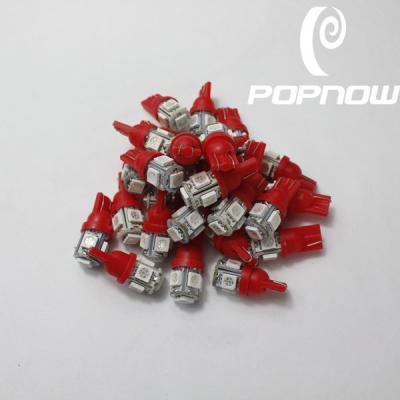 Κίνα Οδηγημένο κόκκινο φω'των WG ταμπλό T10 5smd 5050 αυτοκίνητο προς πώληση