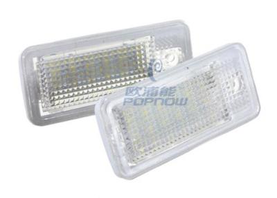 China 6000K 18LED Super White LED License Plate Lights For A3 06 / 11 for sale