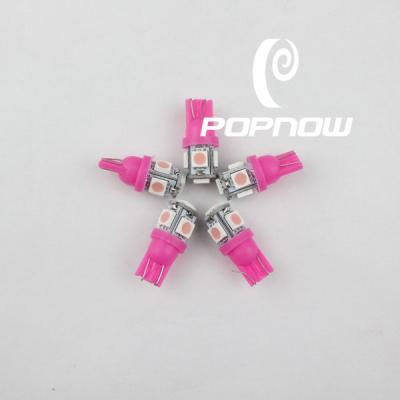 중국 Intherior 돔 T10 WG 5smd 5050 분홍색 차는 점화를 지도했습니다 판매용