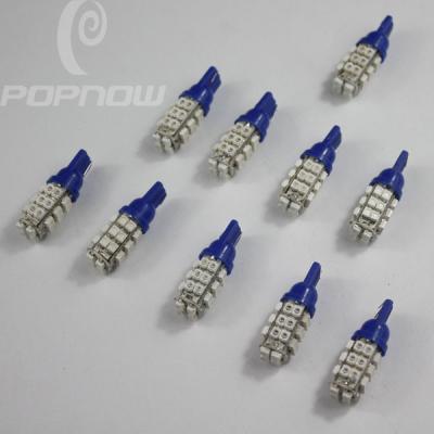 Китай Голубой WG T10 3528 SMD 28 вел света 12V, электрические лампочки автомобиля СИД нутряные продается