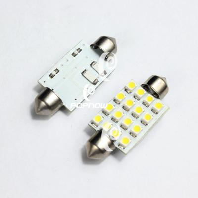 China 41MM Bright White 1210 16 SMD Auto LED Light Bulbs For Interior Light for sale