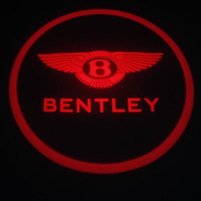 China 260lm 3D Led Car Door Projector Light , Red BENTLEY Logo Ghost Shadow Car Door Light for sale