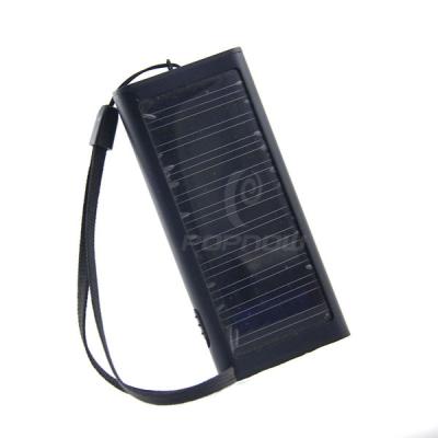 China Mini Solar Portable Mobile Power Bank 800mAh Solar Charger for Mobile Phones for sale