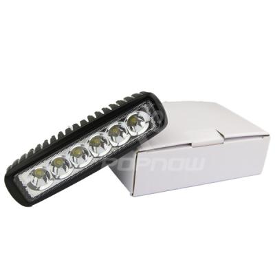 China 18W LED Work Lights Flood Spot Beam 12V 24V ATV SUV Jeep Mine Boat Lamp for sale