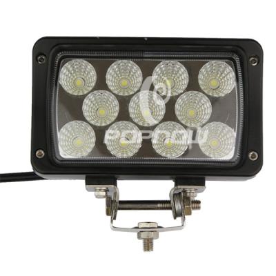 China Rectangle 33 W Automotive LED Work Lights Toughened Glass Lens Epistar 4.3 Inch for sale