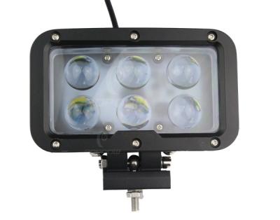 China 7 Zoll IP67 4 x 4 rechteckiges abstimmendes Licht 10v - 30v des Cree-60W LED zu verkaufen