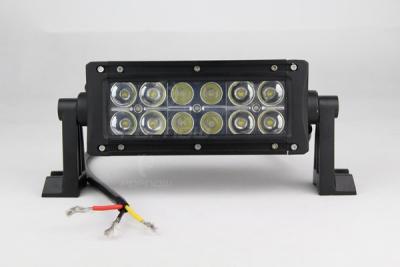 China 4 x 4 filas duales de Epistar de las barras ligeras del camino LED, 36W LED que adapta la barra ligera IP67 en venta