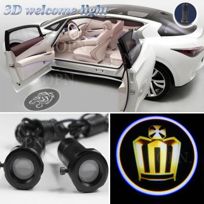 China 3W  LED Door Projector Lights / led ghost shadow car logo light for sale