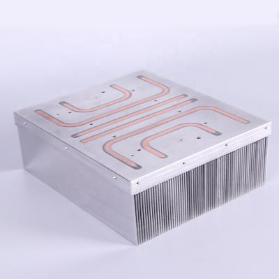 China Aluminum Radiator Factory Price Big Extrusion Radiator Heat Pipe Copper Heatsink for sale