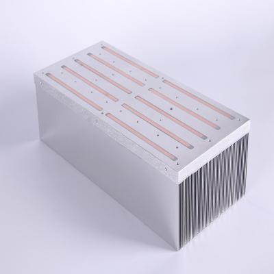 China Aluminum Extruded Radiator Customized Communications Industry Radiator With High Heatpipe Quality for sale