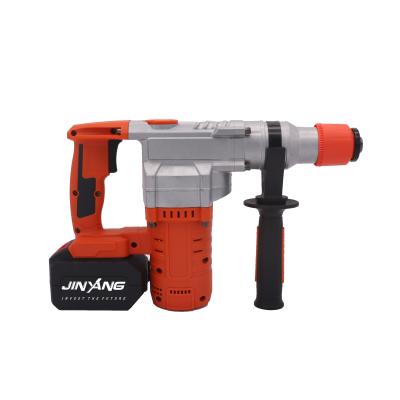 China Aluminum+Metal+Copper Jinyang JYQC03 High Power Hammer And High Performance Lithium Battery Electric Rotary Drill for sale