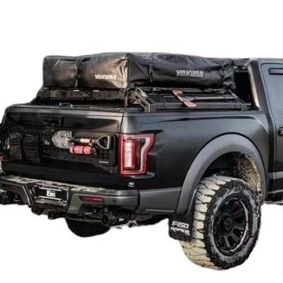 China STARKS Aluminum Alloy Pickup Truck Accessories Parts CNC Process CNC Multifunctional Roof Rack Tail Box Expansion Platform for sale