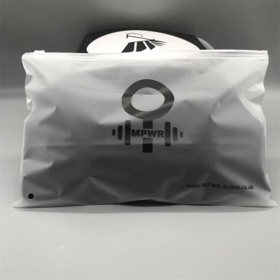 China Wholesale Custom Disposable Resealable Pouch Holder Matte Packaging Logo Zip Lock Plastic Bag For Swim Clothes for sale