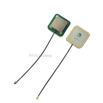 China IPX 25*25*4mm Customized Daul-Module BD GPS Aerial Embedded Antenna Amplifier for sale