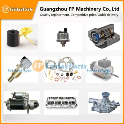 China For Excacator Tractor Parts For Oil Pump Water Pump Solenoid Valve Injector Filter Alternator Sensor for sale