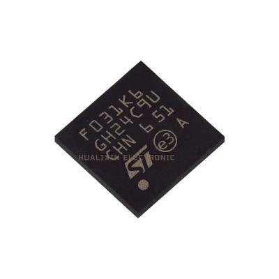 China Microcontroller MCU QFN32 Chip Standard Original STM32F031K6U6 New STM32F031K6U6 for sale