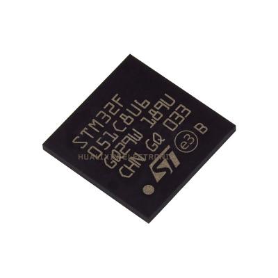 China STM32F051C8U6 microcontroller MCU QFN48 standard original chip STM32F051C8U6 new for sale