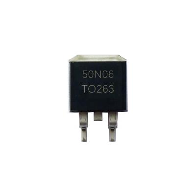 China Original N-channel 60V 60A TO-263 standard power MOSFET 50N06 smd transistor hualichip integrated circuit IC MOS 50N06 for sale