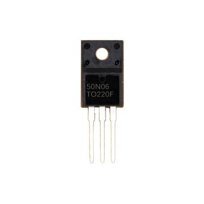 China Original N-channel 60V 60A TO-220F standard power MOSFET 50N06 smd transistor hualichip integrated circuit IC MOS 50N06 for sale