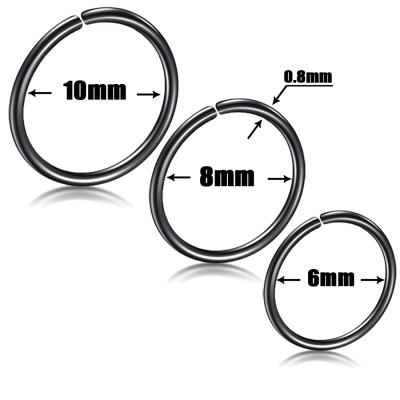 China Allergy Surgical Steel Earring Does Not Smell Pure Titanium Lip Labret Ring Steel Body Jewelry Nose Ring for sale