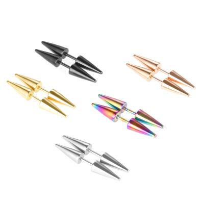 China No Allergy Wholesale Surgical Steel Ear Studs Earring Barbell Stud Ear Piercing Body Jewelry for sale