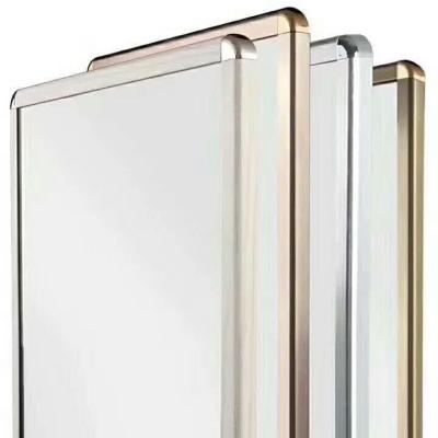 China Industrial Aluminum Alloy Frame Wardrobe Mirror Wardrobe Dressing Pull Out Mirror With Customied Sizes for sale