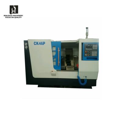 China Light industry china factory cheap slope bed cnc lathe for sale CK46P for sale