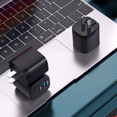 China UniversalÂ   Palladium QC4.0 Quick Charger Wall USB 33w GaN GaN Charger Mobile Phone USB-c For Macbook for sale