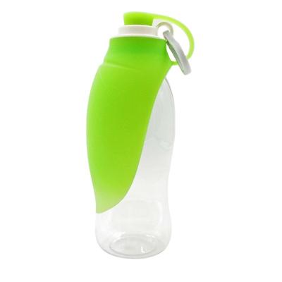 China Viable Wholesale Portable Plastic Pet Dog Travel Water Bottle Dog Travel Water Bottle Outdoor Pet Dog Bottle for sale