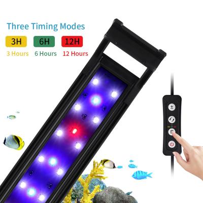 China Multi-Function Sustainable Light Aquarium LED Stand Light 3 Modes Adjustable Aquarium Led Light for sale