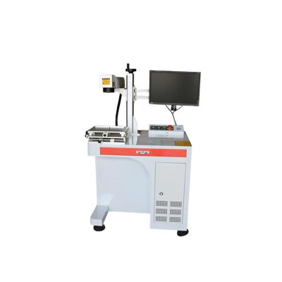 China Laser Marking Pigeon Ring Easy Operation Jewelry Laser Engraving Locating Machine With Rotary for sale