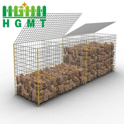 China Gabions Factory Supply Direct Gabion Wire Mesh Basket Stone Cage As Retaining Wall for sale