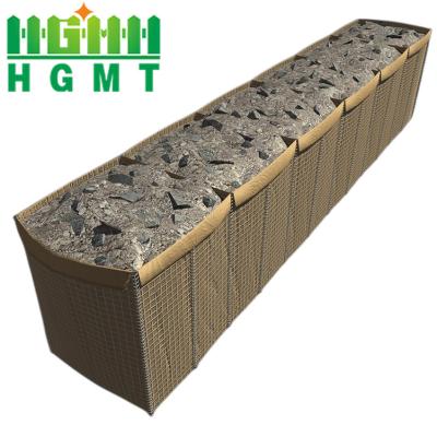 China Sand Defensive Wall Fence Barrier Fence Filled Military Blast Wall for sale