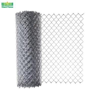 China 6 Foot Hot Dip Diamond Hole Size Manufacturer Galvanized Chain Link Screen Used Fence For Sale for sale