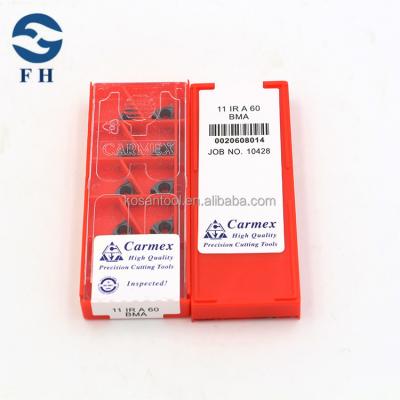 China Threading Inserts Carmex Threading Insert Carbide Tools 11IR A60 BMA for sale