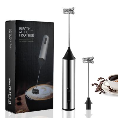 China RV Electric Milk Frother USB Rechargeable Handheld Frother Maker Milk Coffee Frother For Latte Cappuccino Mixer for sale