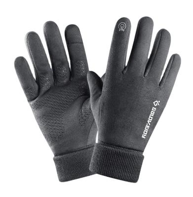 China 2021 Men's Selling Touch Screen Cycling Mittens 01 Warm Finger Windproof Waterproof Full Winter Warm Outdoor for sale