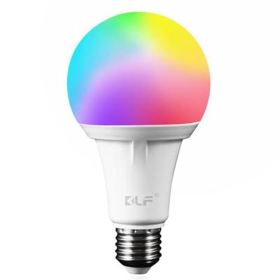 China Popular Amazon Alexa Google Control 7W 9W 12W WIFI RGB Smart LED A-shape Light Bulb for sale