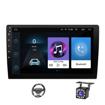 China Universal 2.5D Stereo GPS Wifi Multimedia Player Touch Screen 2 Din Autoradio Android 10 10 Inch Automotive Car Autoradio With Camera for sale