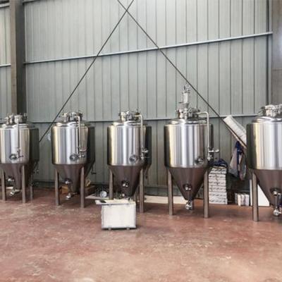 China Beer Wine Brewing 100l 500l 1000l Beer Brewing Equipment Fermentation Tank Stainless Steel for sale