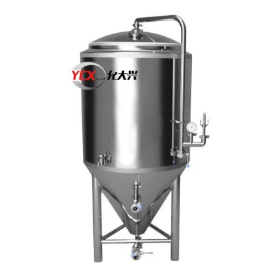 China Beer Wine Brewing Conical 200L 500L 1000L 2000L BRITE Tank Stainless Steel Fermenter for sale