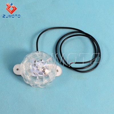 China Universal Brand New Motorcycle 100% 12V 10W Plastic ABS Atmosphere Brake Tail Fog Lights Lamp for sale