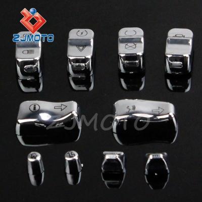 China MOTORCYCLE SWITCH BUTTON CAP ZJMOTO Motorcycle Switch Cap Kit For Street Glide FLHX Road Glide FLTRX Road King FLHR for sale