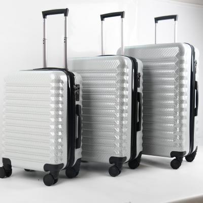 China 2023 New Design ABS PP Luggage Trolley Suitcase for sale