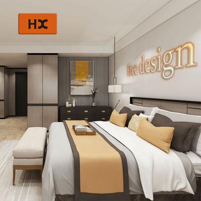 China Factory Direct Customized Wooden Wardrobe Bedroom Furniture Modern Design Bedroom Furniture Set (Height)Adjustable for sale